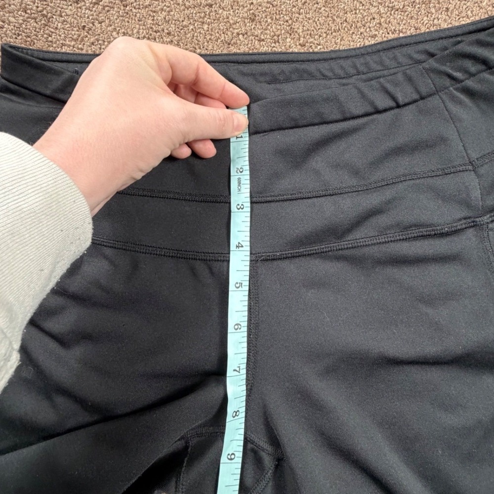 Athleta Be Free Tights Black Running Training Leggings Womens Medium - Picture 8 of 9
